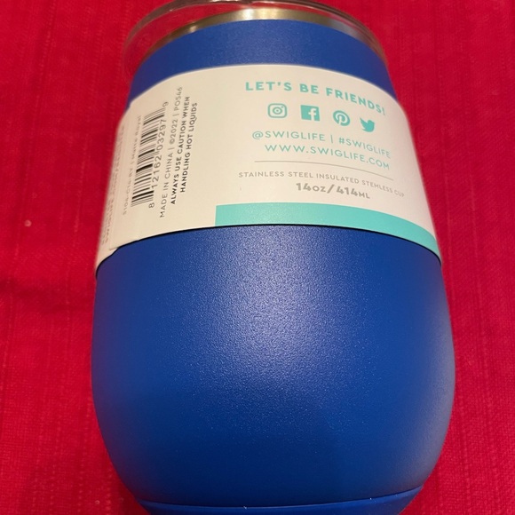 Swig Life Blue Insulated Tumbler - Picture 2 of 5